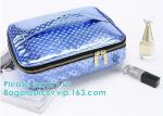 HANDBAG,PORTABLE WASH POUCH Promotional PVC/EVA cosmetic Bag with Handle,PVC
