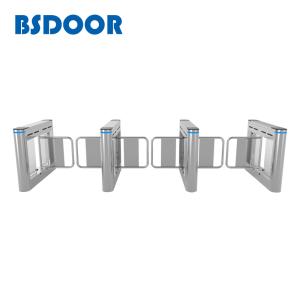 Wholesale Office Building Gym Pedestrian Swing Speed Gate Turnstile With Brushless Motor from china suppliers