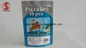 Wholesale Coloful Gravure Printed Zip Lock Pouch Bags For Candy Packaging 3 Side Sealed from china suppliers
