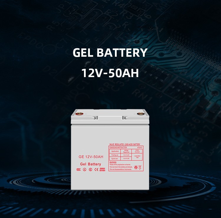 12V 50AH GEL Battery 12v 33Ah Pure Lead Battery UPS Battery For Solar Power System