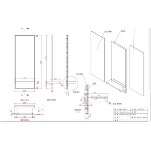 Smooth Surface Metal Display Stands Convenient Easy To Assembly