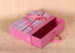 Handmade Gift Packing Box Rectangle Shape , Paper Gift Box 240*200*85 mm Size