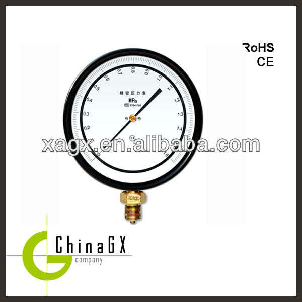 Aluminium Silicone Oil Filled Lpg Nitrogen Pressure Gauge 60mm / 2.5"