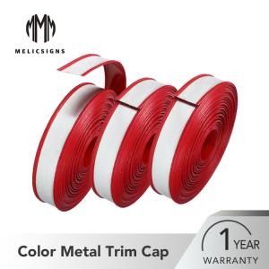 Wholesale F Shape Flexible Color Steel Metal Trim Cap Channel Letter Materials from china suppliers