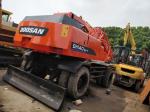 Used Doosan Wheel Excavator 0.6m3 Bucket Capacity 2010 Year For Construction