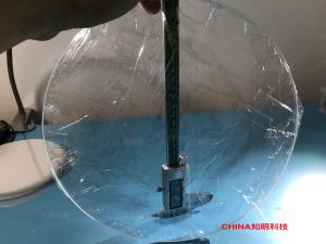 Wholesale 8inch Dia100mm 0001 Sapphire Wafer 1sp Or 2sp For Semiconductor Carrier from china suppliers