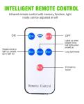 Wireless 20W 450LM Outdoor Pole Solar Street Light 20 Watt 6000-7000K Waterproof