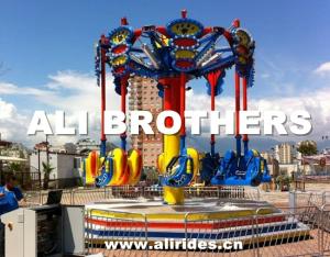 Wholesale amusement rides spiral jet adventure park equipment from china suppliers
