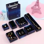 Custom Print Logo Cardboard Fancy Packaging Box For Jewelry Box And Paper Bag