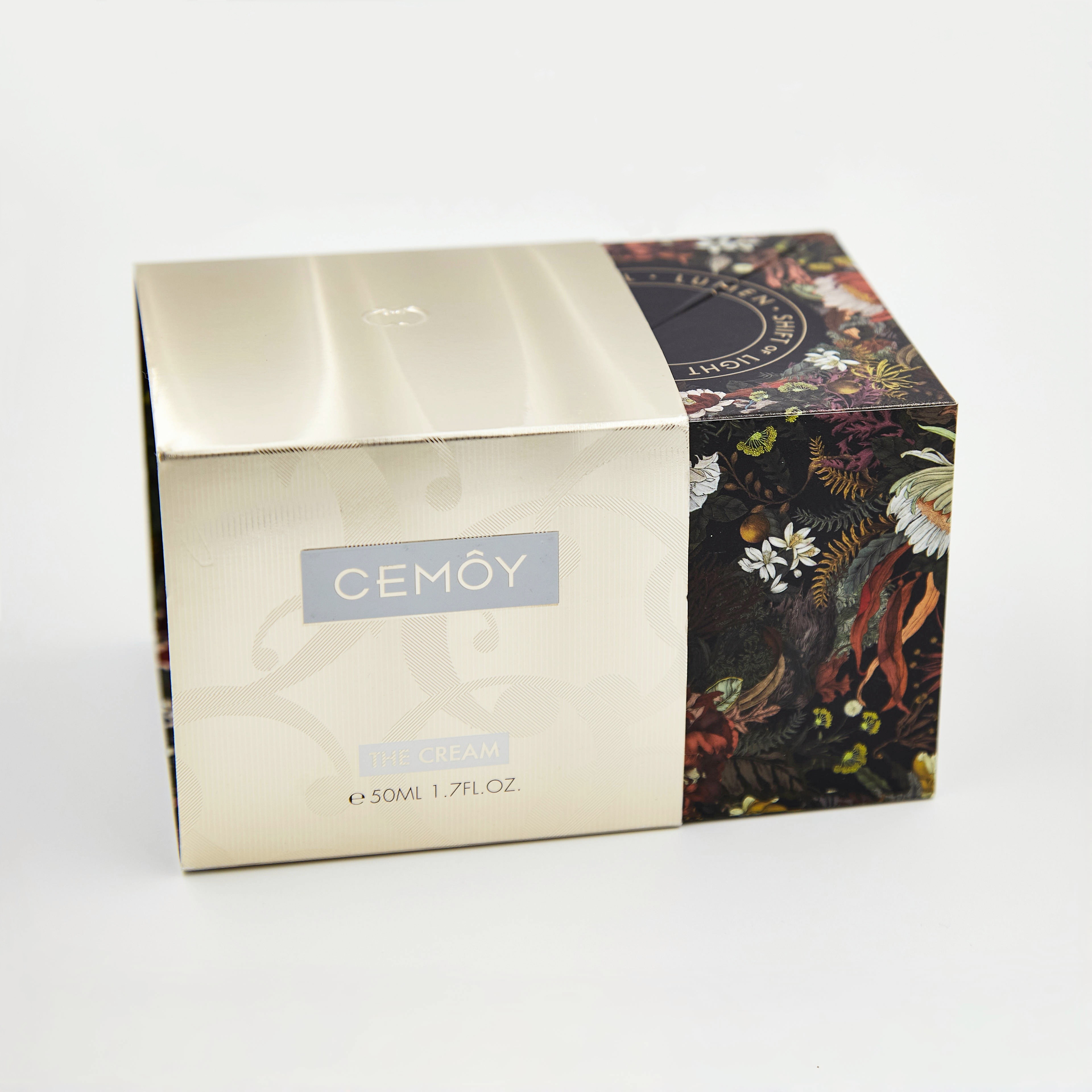 Custom Boxes With Logo Glossy Spot UV Coated Skincare Box Packaging With Sleeve