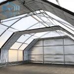 Heat Preservation Blackout Light Deprivation Greenhouse Single Span Automatic