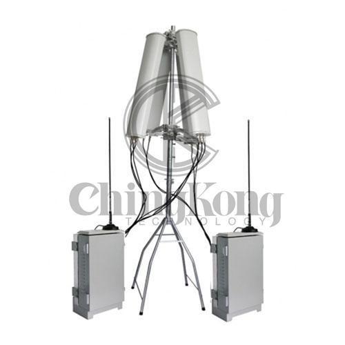 High Power Wireless Cell Phone Signal Interrupter For Prison Outdoor Waterproof