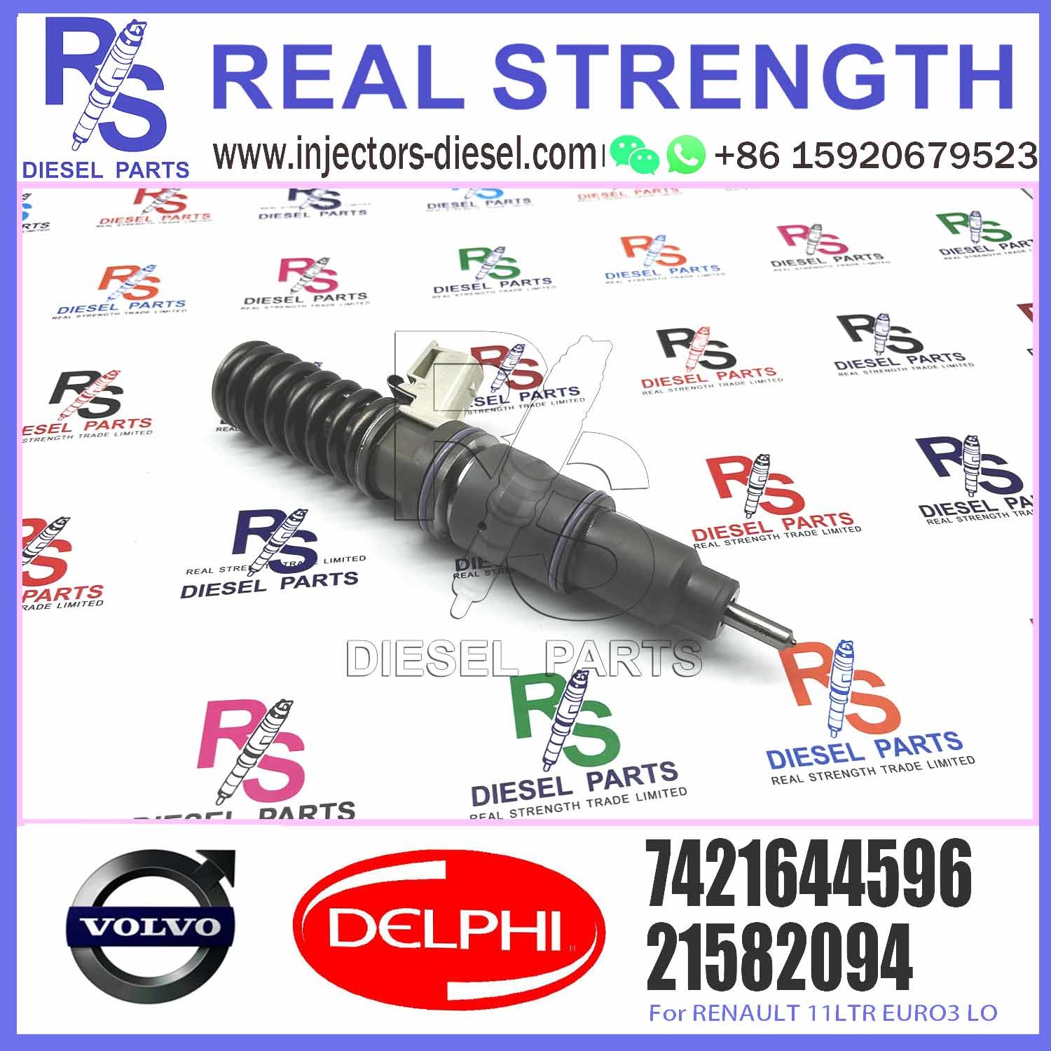 Injector BEBE4D35001 7421644596 21644596 21582094 85003948 7421582094 For VOL-VO TRUCK RVI RENAULT 11LTR EURO3