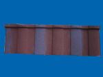 2018 Newest building material roman tiles type stone coated steel roof tile