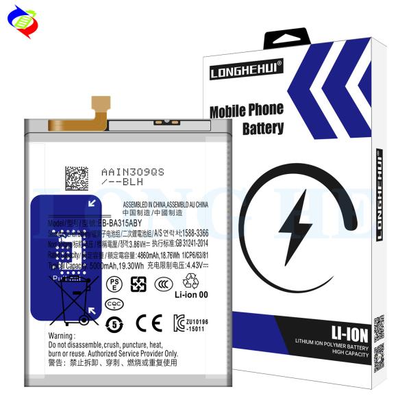 5000mAh EB-BA315ABY Mobile Phone Battery for Samsung Galaxy A31SM-A315F A32 4G