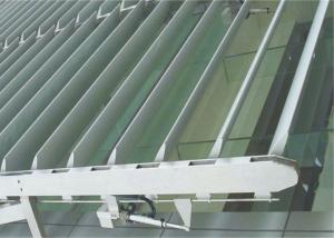 Wholesale PVDF Coating Metal Aluminum Sunshade System Rhombus Louverr For building facade from china suppliers