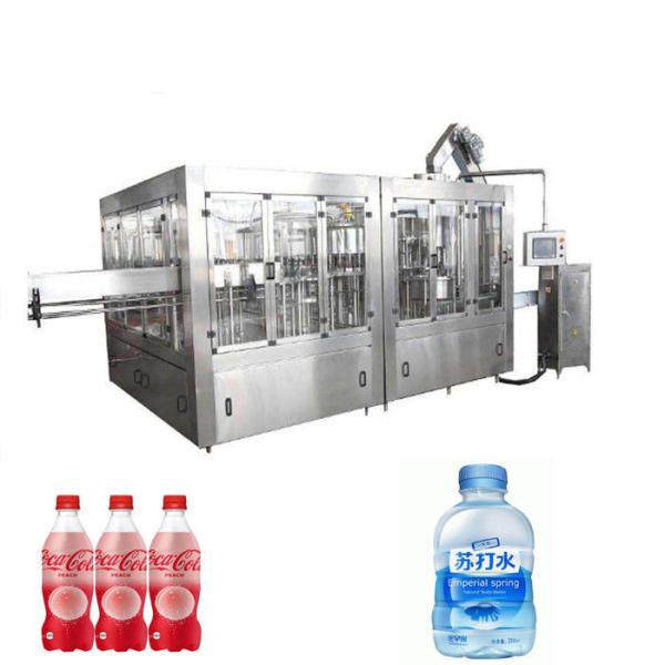 Automatic Carbonated Beverage Bottling Equipment For Carbonated Water / Soda