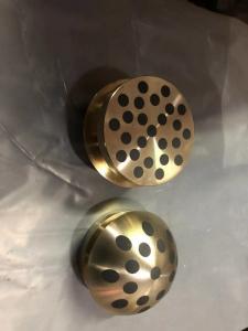 Wholesale Cast Bronze Solid Lubricant Bearings CuZn25Al6Fe3Mn3 Non-standard With Good Lubrication Effect from china suppliers