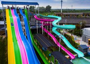 Wholesale Durable Adult Water Slide Free Fall Slide 780 Persons / Hour Sliding Mode from china suppliers