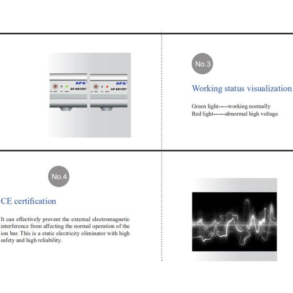AP-AB1207 7kv Ac Anti Static Ionizing Electrostatic Eliminator