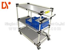 Wholesale Recycling Tote Cart Turnover Trolley Cold Welded Glossy Surface For Workshop from china suppliers