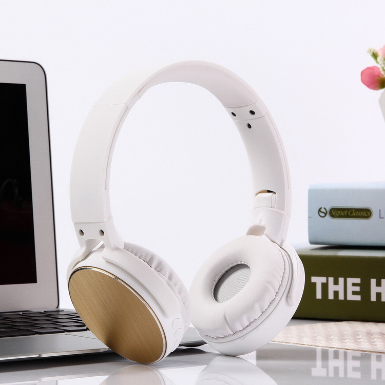 Lightweight Wireless Stereo Over Ear JL Bluetooth Headphone Earphone With Microphone