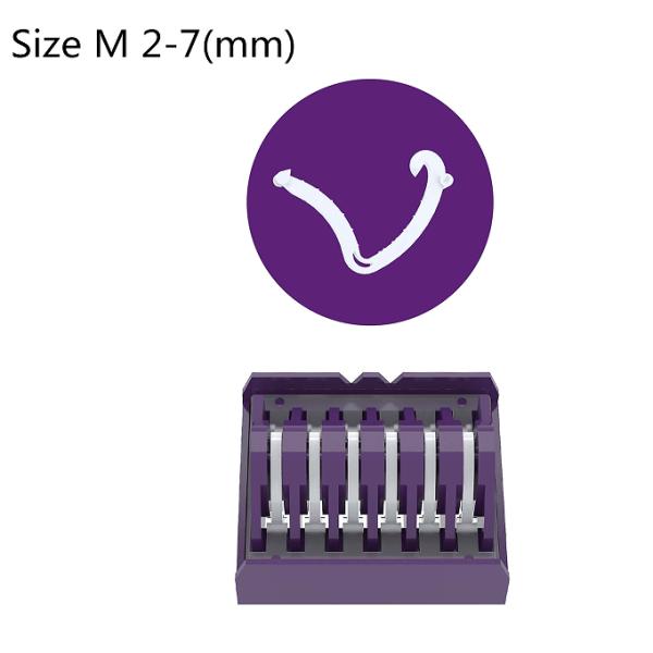 Laparoscopic Surgical Instruments Single Polymer Ligating Clips