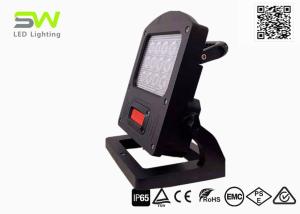 Wholesale 60W 5000 Lm Battery Powered Portable LED Flood Lights Magnetic Red Flashing from china suppliers