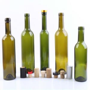 Wholesale 750ml 750cl Olive Green Glass Wine Bottle Made of Super Flint Glass for Distribution from china suppliers