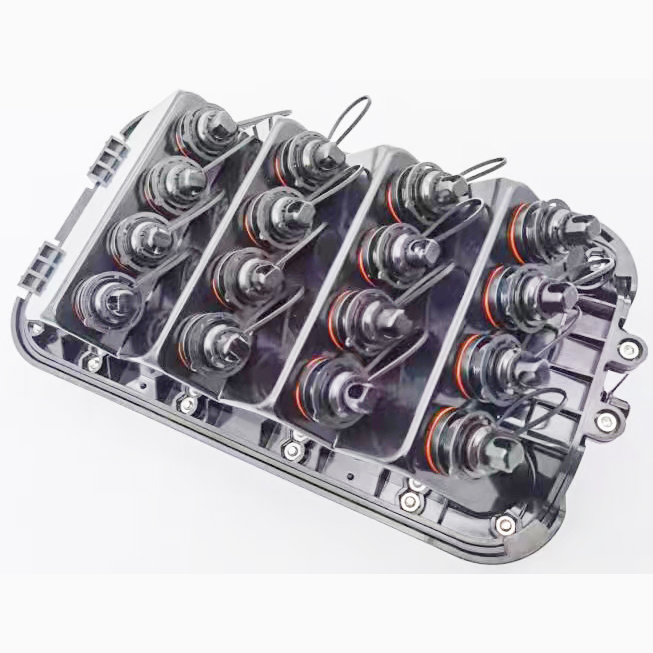 16 Port Waterproof FTTX Field Fiber Optic Cable Junction Box Enclosure