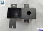 Black Brass Sheet Metal Parts Custom Stamping Bending Components 1.5mm ODM