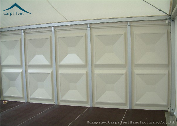 Typical Shape European Style Tents UV Resistant Tent With ABS Solid Wall