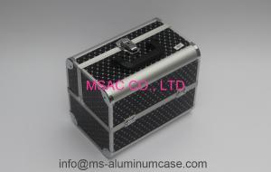 Wholesale Custom Black Aluminium Cosmetic Case from china suppliers