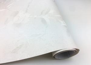 Wholesale Environmental Friendly Self Adhesive Patterned Paper White Color 53cm*50m from china suppliers