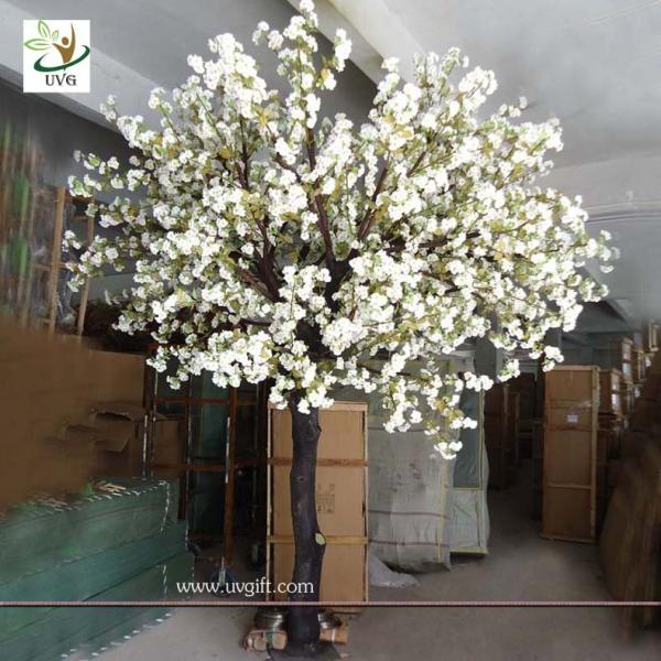 UVG planning a wedding fake white cherry blossom tree for indoor decoration