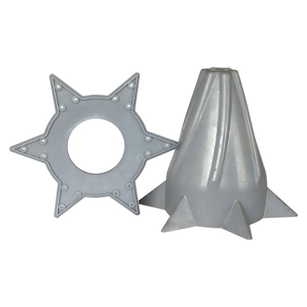 Poultry Farm 1390 KG Silo Feed Bin 4-6 Legs Feed Storage Silo