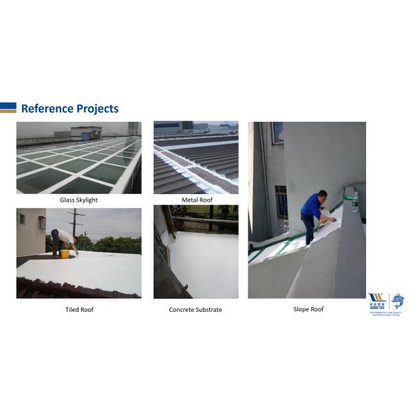 W300 High Elastic Polymer Acrylic Waterproofing Coating