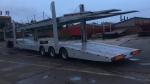 Jost E100 Single Wheeler Axles Transport Cars Skeleton Frames Flatbed Car