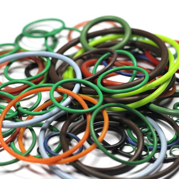 AS568 All Colorful HNBR Rubber O Rings Seal NSF61 Approval Custom Design