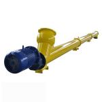 Heat Resistant Cement Silo Screw Conveyor Transport With Electric Lift