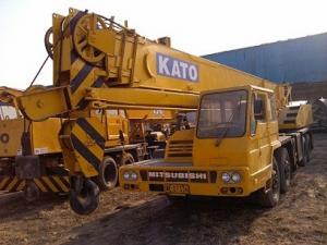 China Used Kato 35 ton truck Crane Nk-350 on sale