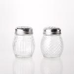 3.5oz 100ml Kitchen Accessories Seasoning Glass Spice Jar Set For Sugar Salt
