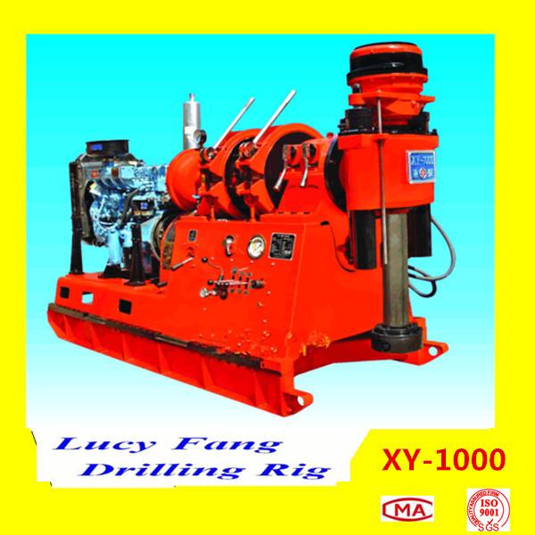 China Hot Sale XY-1000 Powerful Skid Mounted Core Drilling Type Water Well