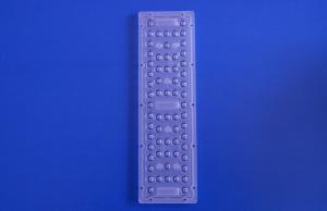 Wholesale TYPE3 64pcs 3030 LED Lens 250*74mm Plastic Material Led Street Light Lens Array from china suppliers