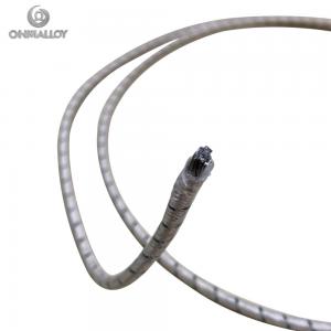 China Pure Nickel Mica Tap High Temperature Cable Braided Fiber Glass on sale