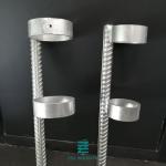 Fencing Post solid Anchor wood column ground pile screw Galvanized Fence