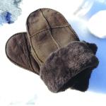 High quality sheepskin gloves for women