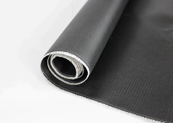 High Temperature Silicone Coated Fiberglass Cloth 1.25-1.3mm Thickness -50C-
