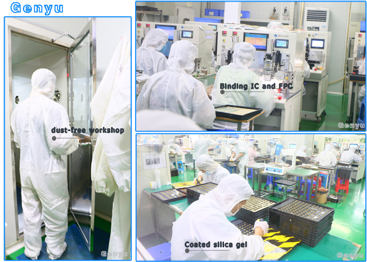 69.48 x 36.00 x 8.60 mm Module Size Custom Inverter LCD TN 7-Segment LCD Display with HT1621 Drive IC and Removable Design