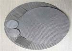 Fine 14 20 Micron Stainless Steel Wire Cloth Discs Round /Square Shape